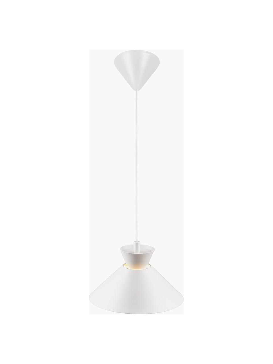 Lampa wisząca Dial, Biały, Ø 25 x W 14 cm
