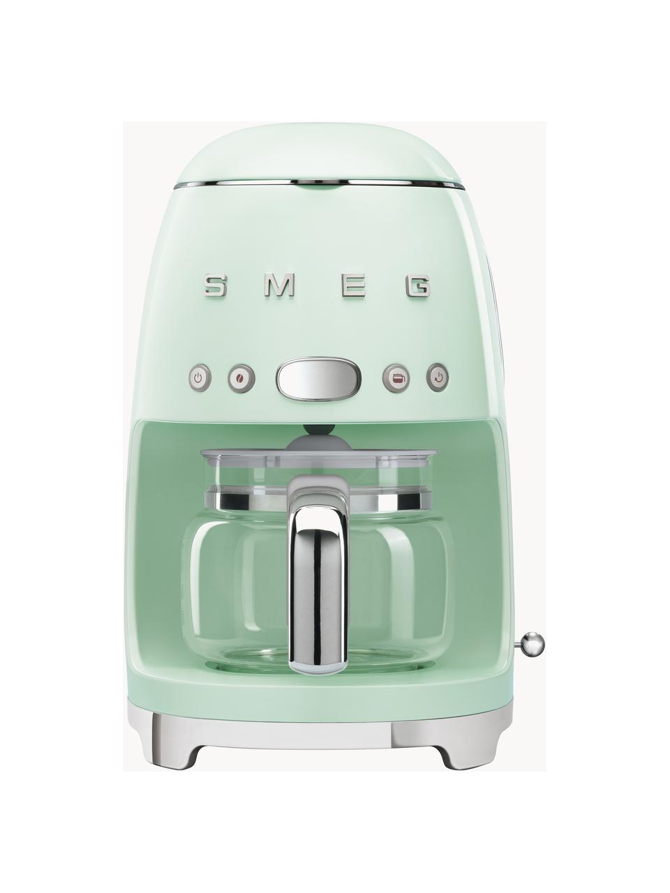 Machine à café filtre 50's Style, Vert menthe, haute brillance, larg. 26 x haut. 36 cm