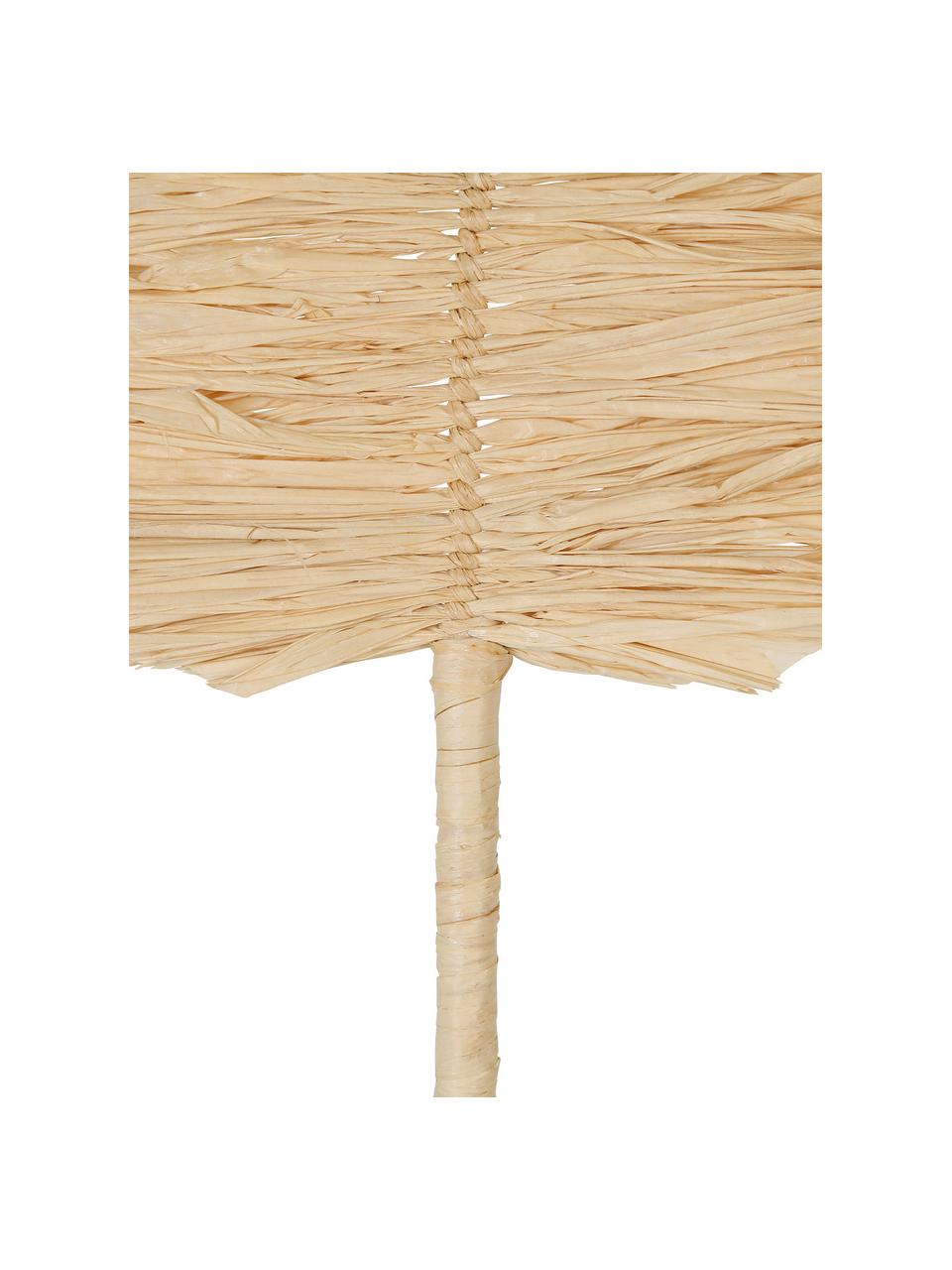 Dekoracja ścienna z drewna bambusowego Raphia, 3 szt., Drewno bambusowe, Drewno bambusowe, S 26 x W 70 cm
