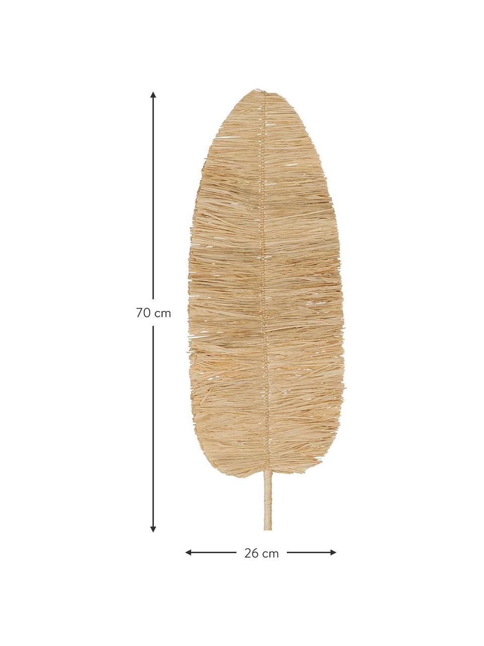 Nástenné dekorácie z bambusu Raphia, 3 ks, Bambus, Bambusová, Š 26 x V 70 cm