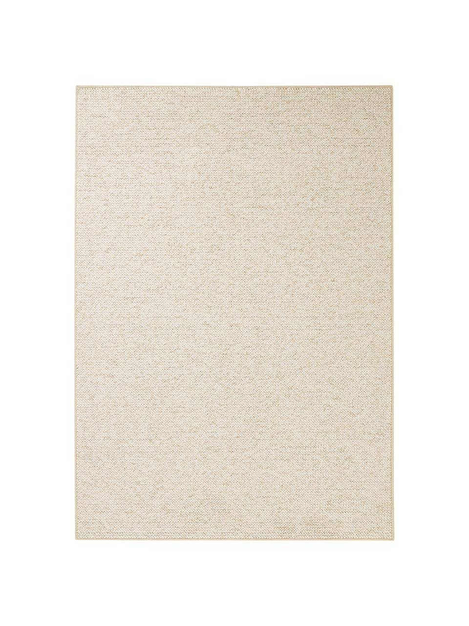Tappeto rotondo Lyon, Retro: pelo, Crema, mescolato, Larg. 140 x Lung. 200 cm (taglia S)
