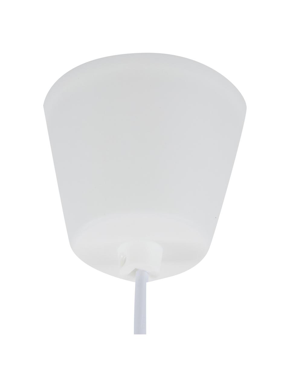 Lámpara de techo Colorain, Pantalla: poliéster, Cable: plástico, Rosa claro, Ø 41 x Al 135 cm
