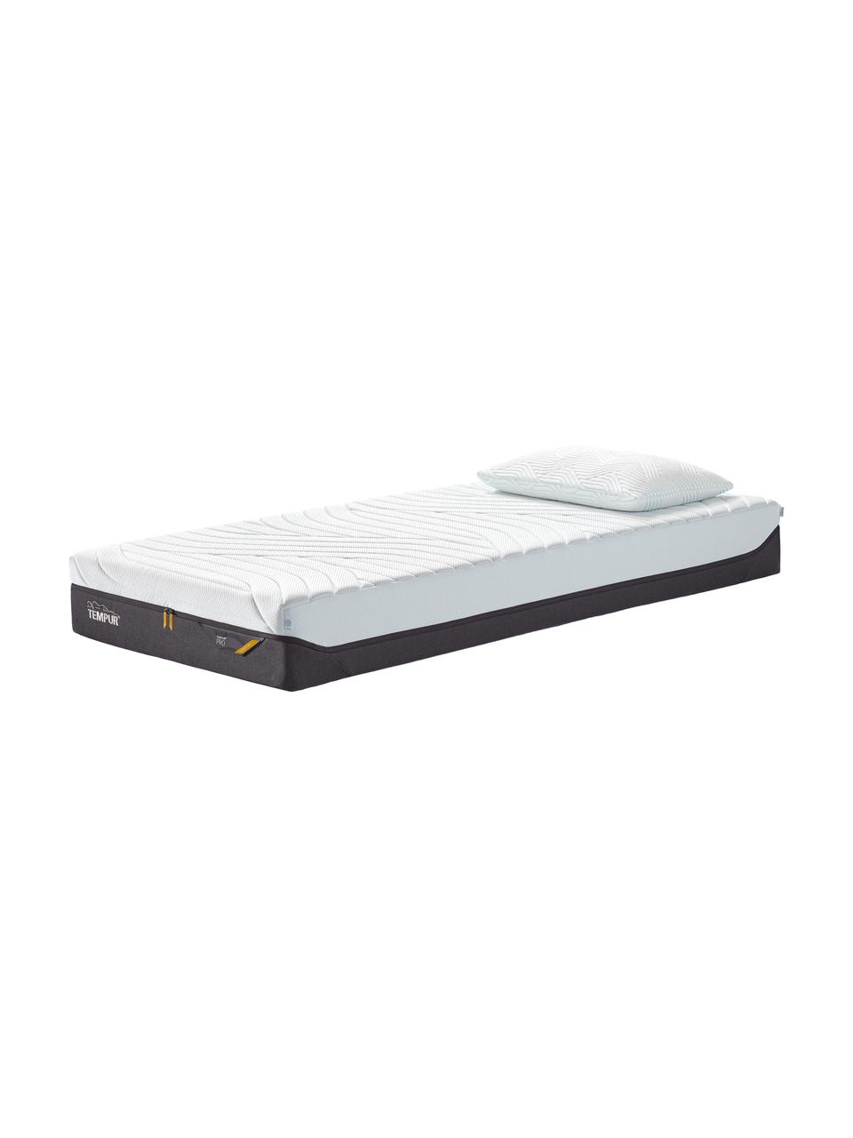 Materasso in memory foam viscoelastico Pro CoolQuilt Medium Firm, Retro: 100% poliestere, Medio duro, Larg. 80 x Lung. 200 cm