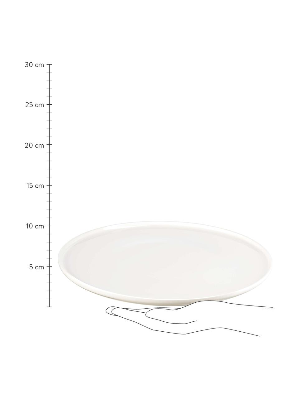 Plytký tanier z čínskeho porcelánu Oco, 6 ks, Čínsky porcelán
Mäkký porcelán, ktorý sa vyznačuje predovšetkým žiarivým, priehľadným leskom, Slonovinová kosť, Ø 27 cm x V 2 cm