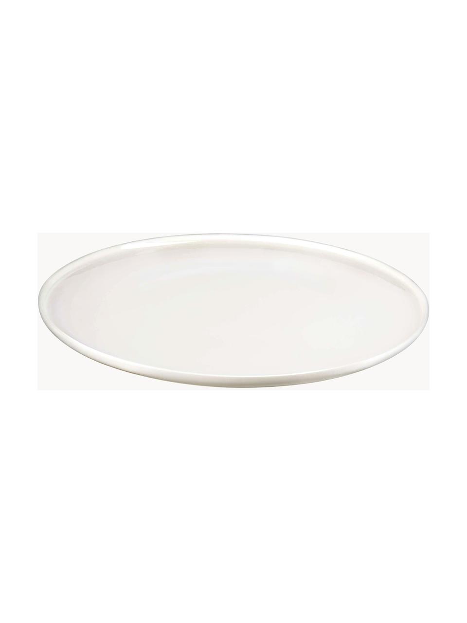 Plytké taniere z čínskeho porcelánu Oco, 6 ks, Čínsky porcelán
Mäkký porcelán, ktorý sa vyznačuje predovšetkým žiarivým, priehľadným leskom, Lomená biela, Ø 27 cm x V 2 cm
