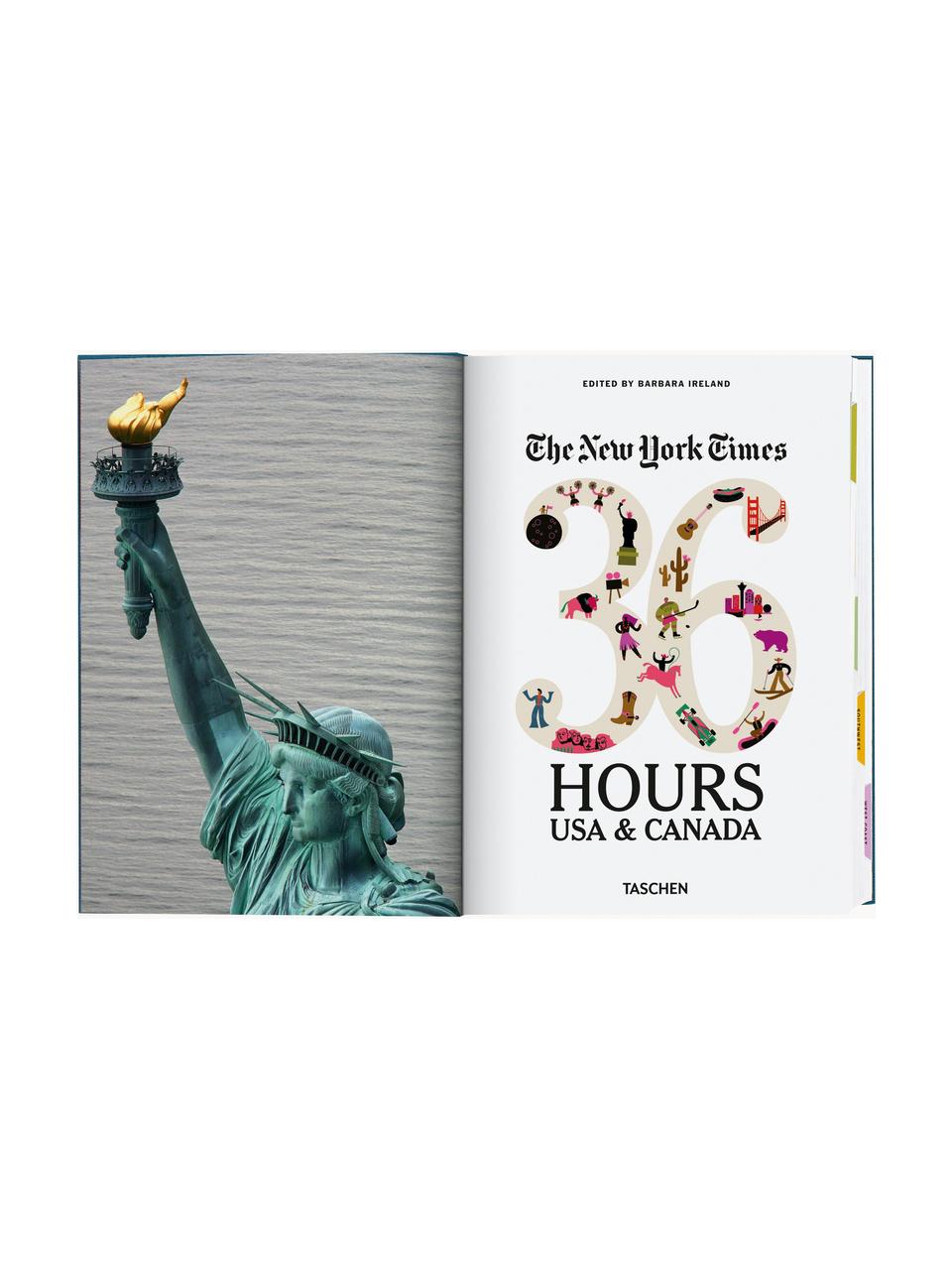 Ilustrovaná kniha 36 Hours. USA & Canada, Papír, měkká vazba, Ilustrovaná kniha 36 Hours. USA & Canada, Š 17 cm, V 24 cm