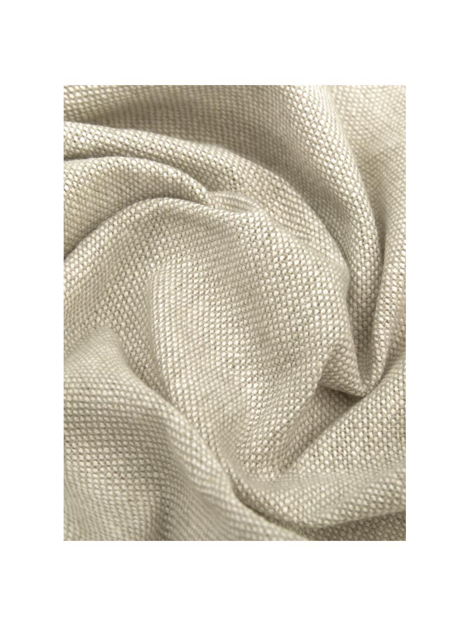 Obrus z bawełny Indi, Bawełna, Beżowy, Dla 6-10 osób (S 140 x D 250 cm)