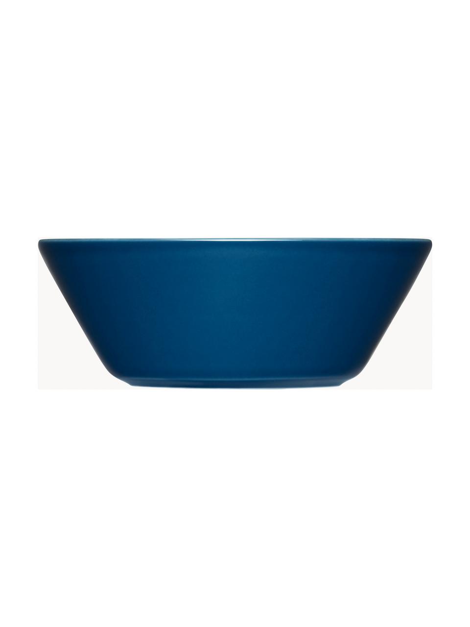 Miska z porcelany Teema, Porcelana vitro, Ciemny niebieski, Ø 15 x 6 cm