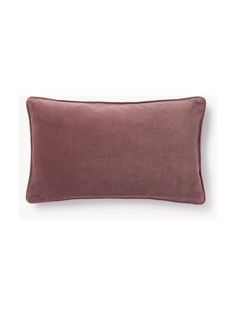 Housse de coussin en velours Dana, 100 % coton

Le matériau est certifié STANDARD 100 OEKO-TEX®, 21.HCN.84376, Hohenstein, Mauve, larg. 30 x long. 50 cm