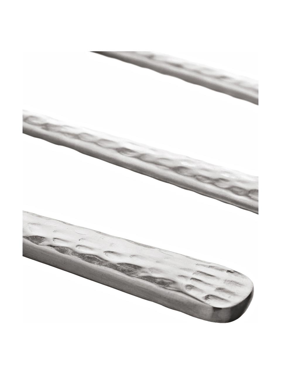 Set posate con manici martellati Hune, 4 persone (16 pz.), Acciaio inossidabile 18/8, spazzolato, martellato

Per esaltare al meglio la finitura opaca, è opportuno lucidarla con un panno morbido prima della copertura., Argentato, manico martellato, 4 persone (16 pz.)