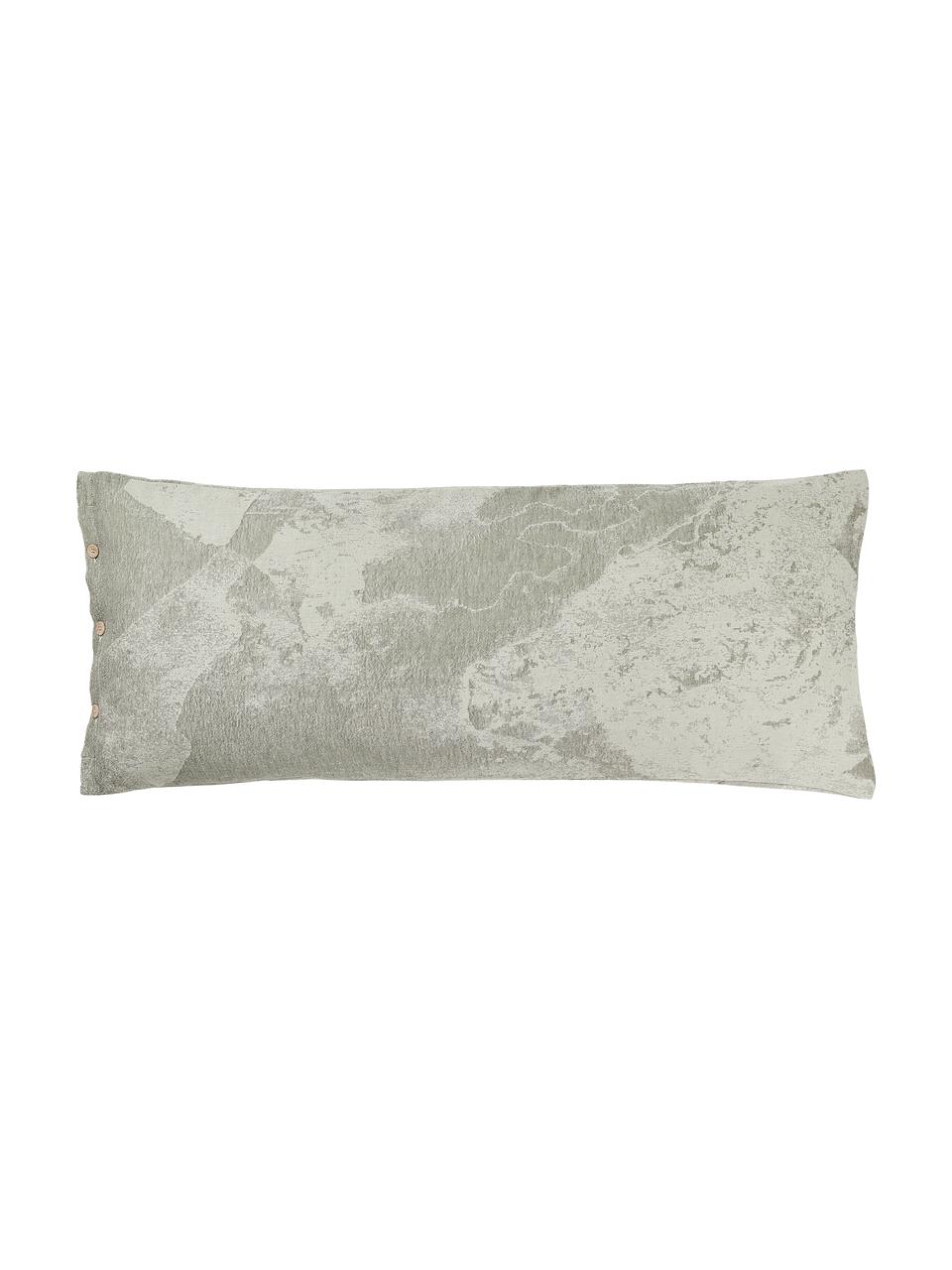 Funda de almohada de algodón Marcella, 100% algodón 

Densidad de hilo 205 TC, calidad confort

El algodón da una sensación agradable y suave en la piel, absorbe bien la humedad y es adecuado para personas alérgicas.

El material utilizado para este producto ha sido probado contra sustancias nocivas y está certificado según el STANDARD 100 por OEKO-TEX®, 6457CIT, CITEVE., Tonos verdes, An 45 x L 110 cm