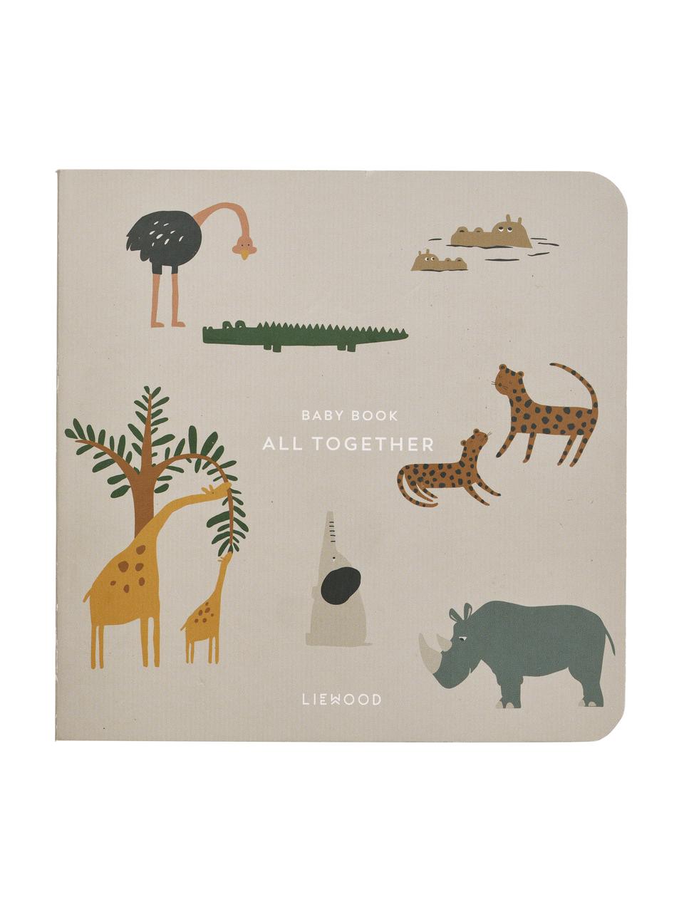 Książka obrazkowa dla dzieci Bertie, 100% papier, Motyw safari, S 12 x W 12 cm