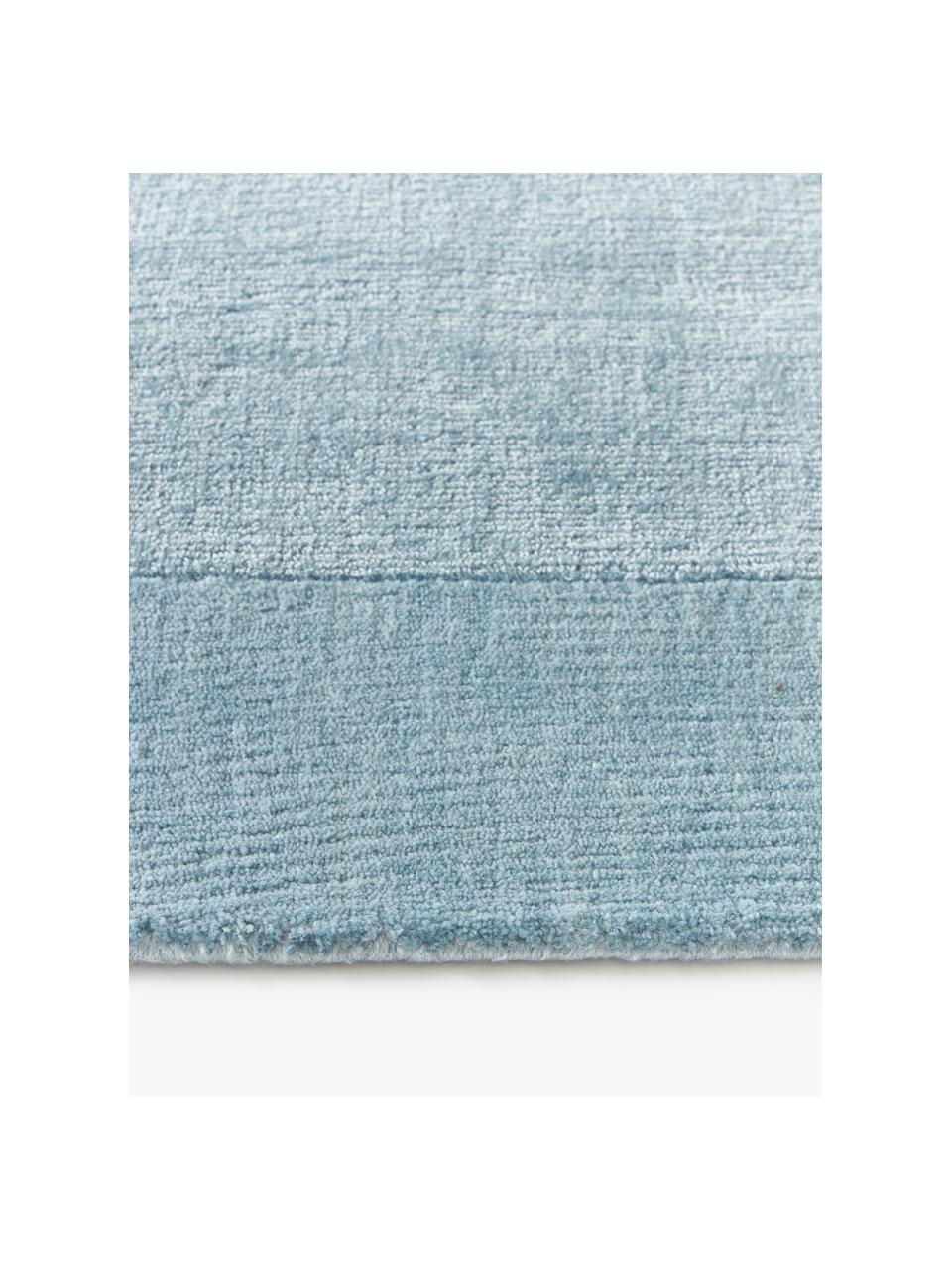 Koberec s nízkym vlasom Kari, 100 % polyester s certifikátom GRS, Odtiene modrej, Š 80 x D 150 cm (veľkosť XS)