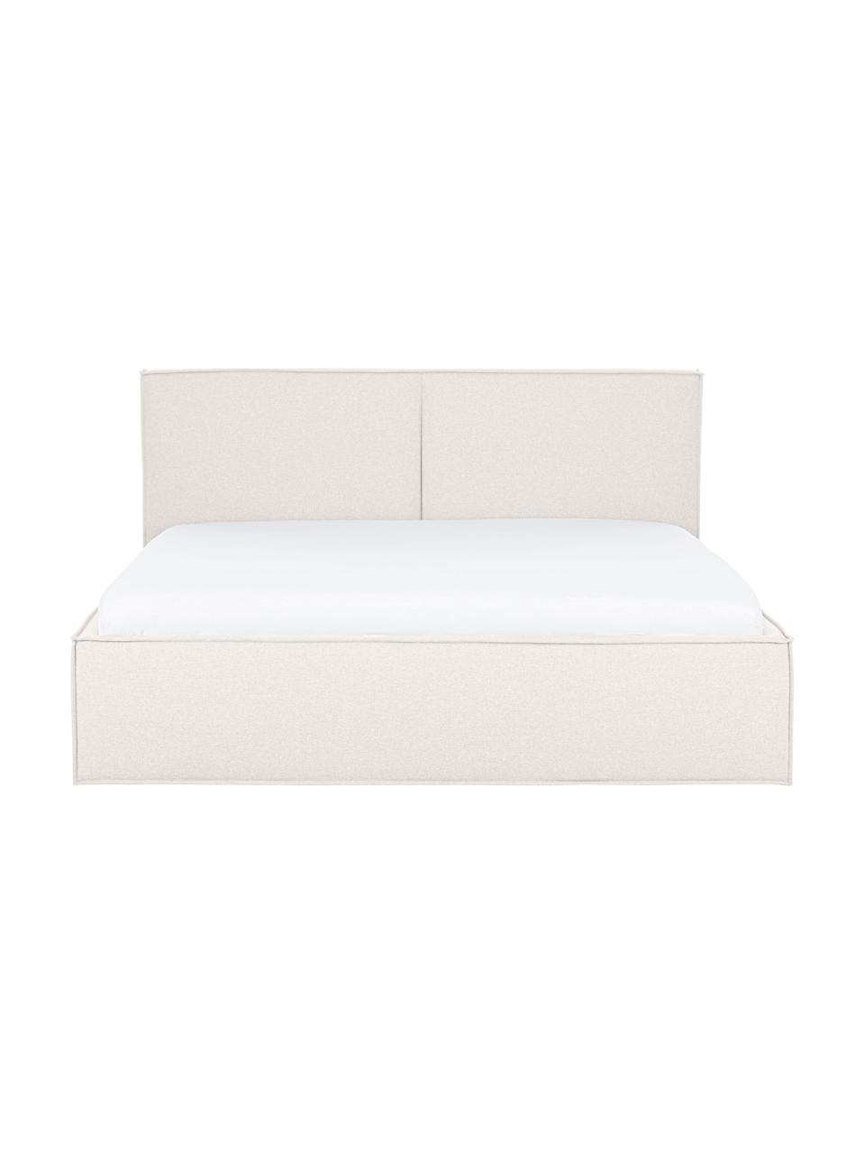 Čalouněná postel Dream, Greige, Š 200 cm, D 200 cm