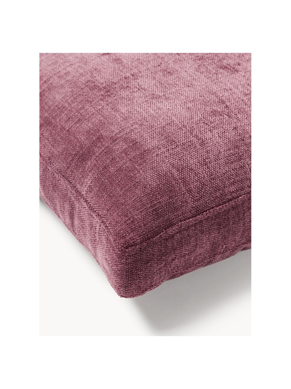 Sofa-Kissen Tribeca, Hülle: 100 % Polyester, Webstoff Aubergine, B 50 x L 70 cm