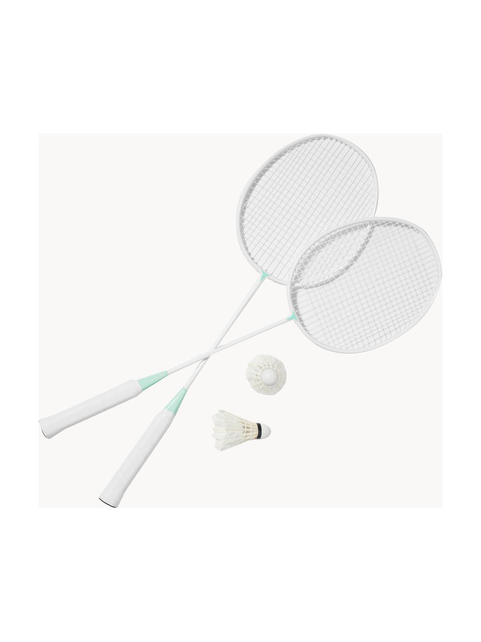 Juego de badminton Rio Sun, 5 pzas., Plástico, Blanco, multicolor, An 20 x Al 67 cm