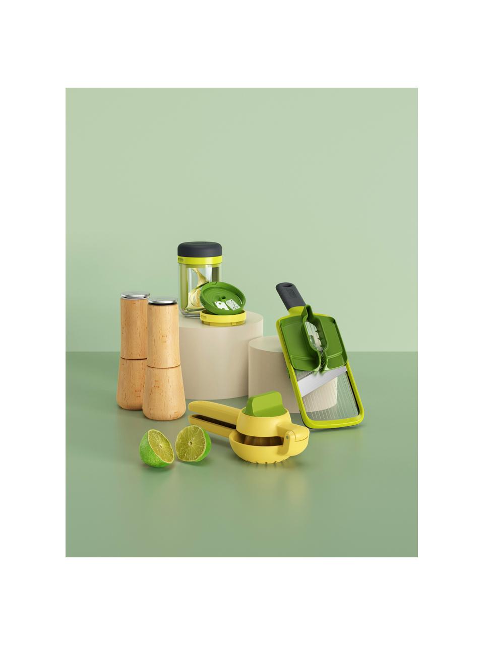 Spremiagrumi in plastica JuiceMax, Plastica, Giallo chiaro, verde chiaro, Lunghezza 22 cm