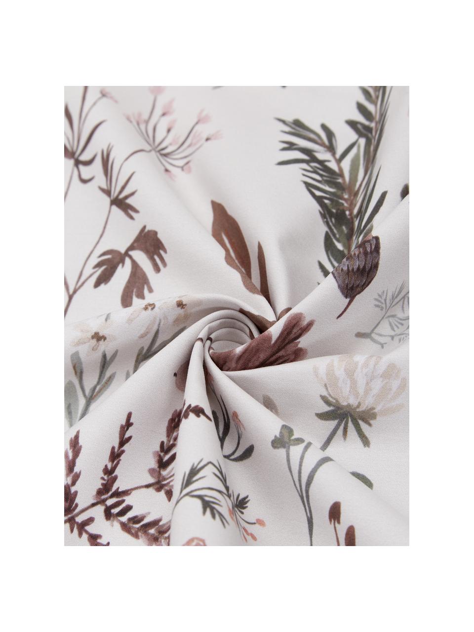 Posteľná bielizeň z perkálovej bavlny Mushroom od Candice Gray, Viacfarebná, 240 x 220 cm + 2 vankúše 80 x 80
