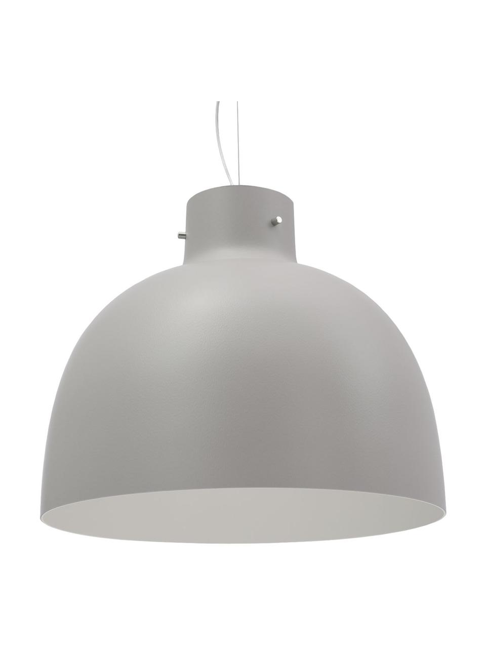 Grote hanglamp Bellissima, Kunststof, Taupe, Ø 50 x H 41 cm