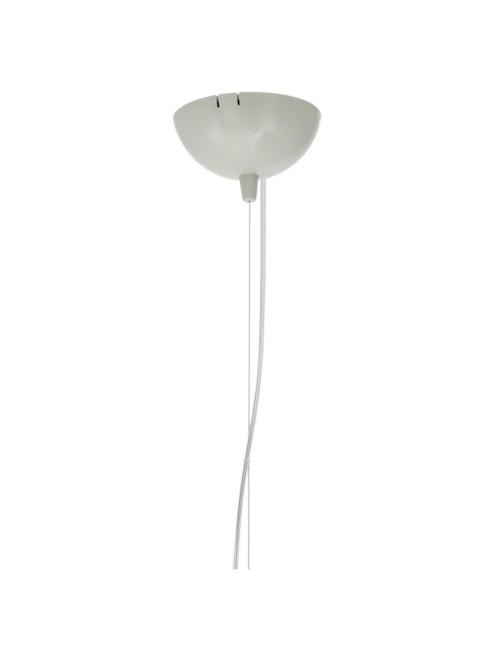 Velké závěsné svítidlo Bellissima, Umělá hmota, Taupe, Ø 50 cm, V 41 cm