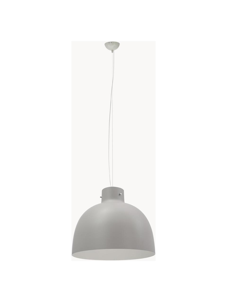 Grote hanglamp Bellissima, Kunststof, Grijs, Ø 50 x H 41 cm