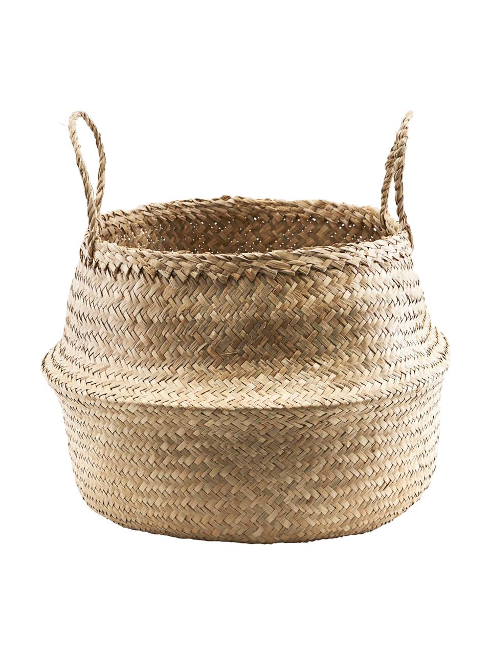 Skladovací koš Tanger, Mořská tráva, Světle hnědá, Ø 40 cm, V 30 cm