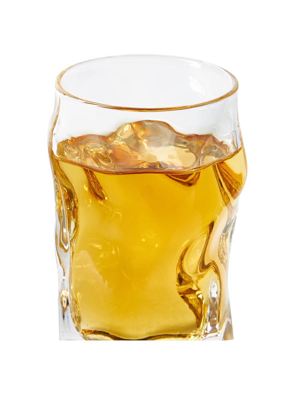 Vasos de chupito Sorgente, 6 uds., Vidrio, Transparente, Ø 5 x Al 8 cm, 70 ml