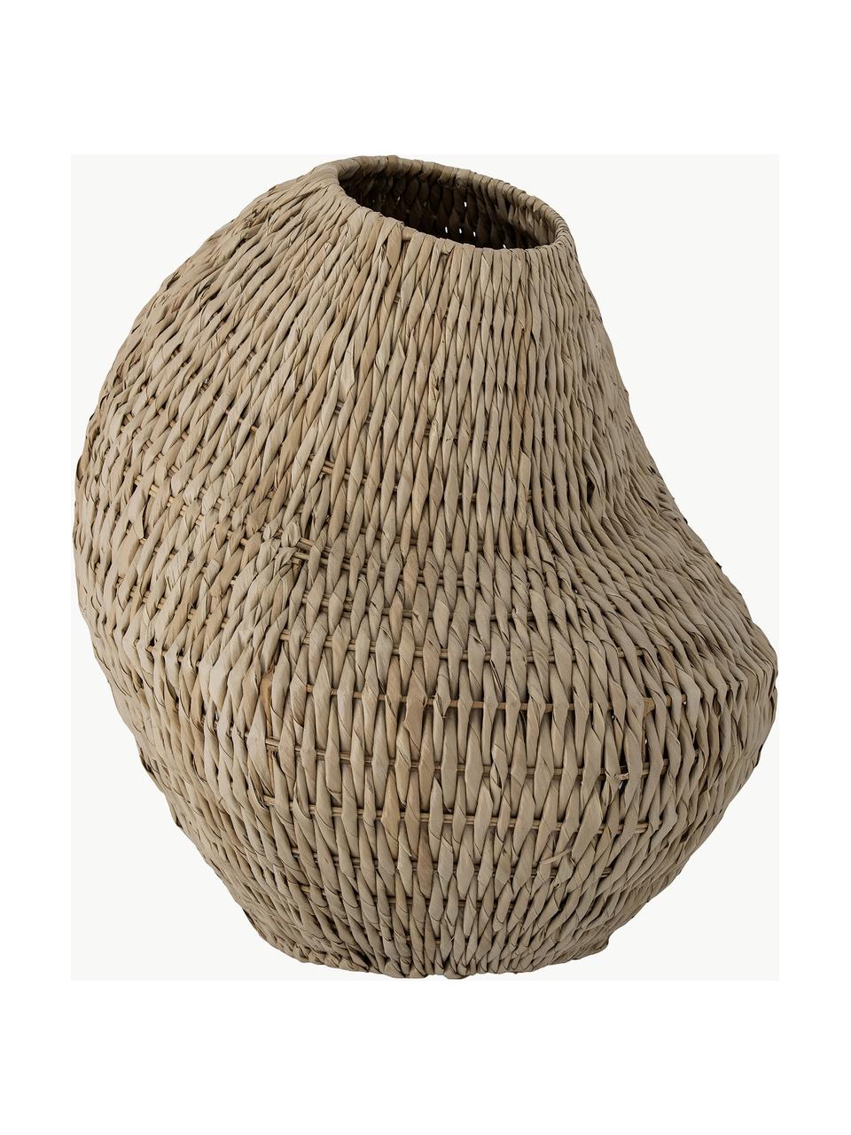 Panier de rangement Levis, Palmier à chou, Beige, Ø 55 x haut. 57 cm