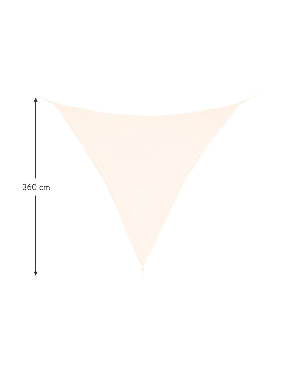 Auvent blanc Triangle, Blanc, larg. 360 x long. 360 cm