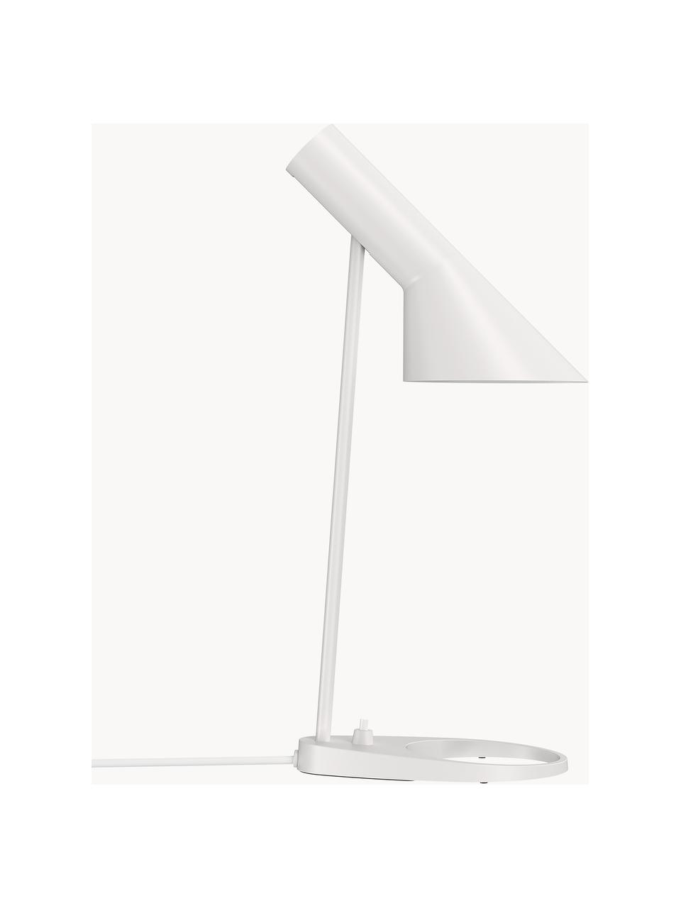 Lámpara de escritorio AJ, tamaños diferentes, Lámpara: acero recubierto, Cable: plástico, Blanco, An 25 x Al 43 cm