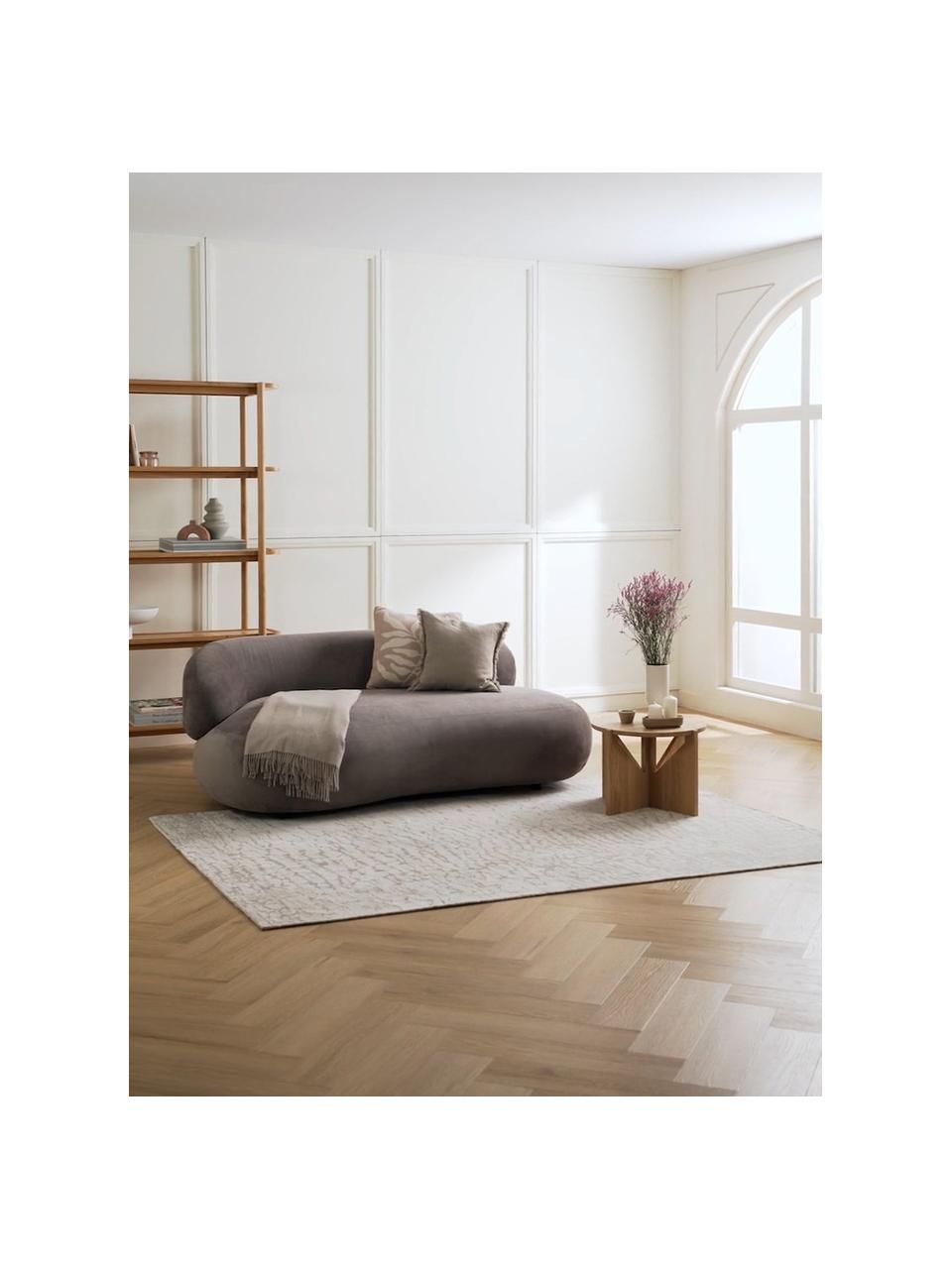 Tapis en coton tufté main Imani, Beige, larg. 80 x long. 150 cm (taille XS)