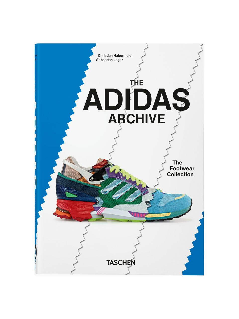 Bildband The Adidas Archive, Papier, Hardcover, The Adidas Archive, B 16 x H 22 cm