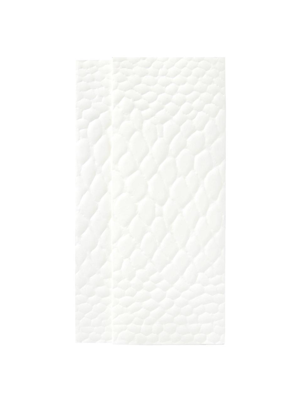 Umschlag Snake, Papier, Weiss, 23 x 12 cm