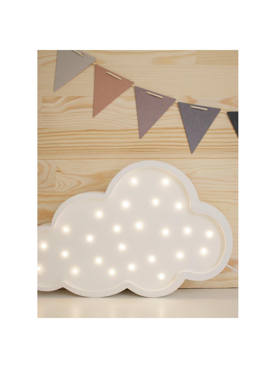 Handgefertigte LED-Kinderzimmerlampe Cloud mit Timerfunktion und Fernbedienung, dimmbar, Kiefernholz, lackiert

Dieses Produkt wird aus nachhaltig gewonnenem, FSC®-zertifiziertem Holz gefertigt., Weiß, B 34 x H 22 cm