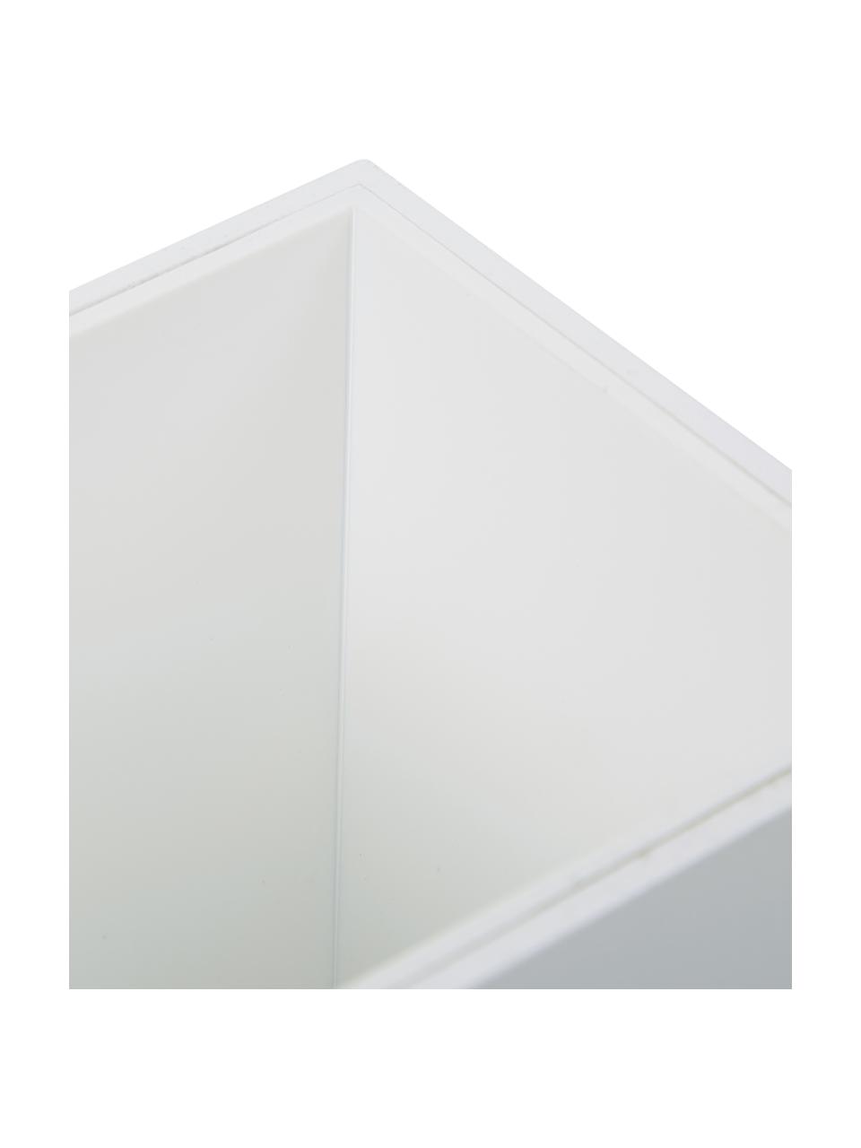 Faretto da soffitto a LED Marty, Baldacchino: metallo verniciato a polv, Bianco, Larg. 10 x Alt. 12 cm