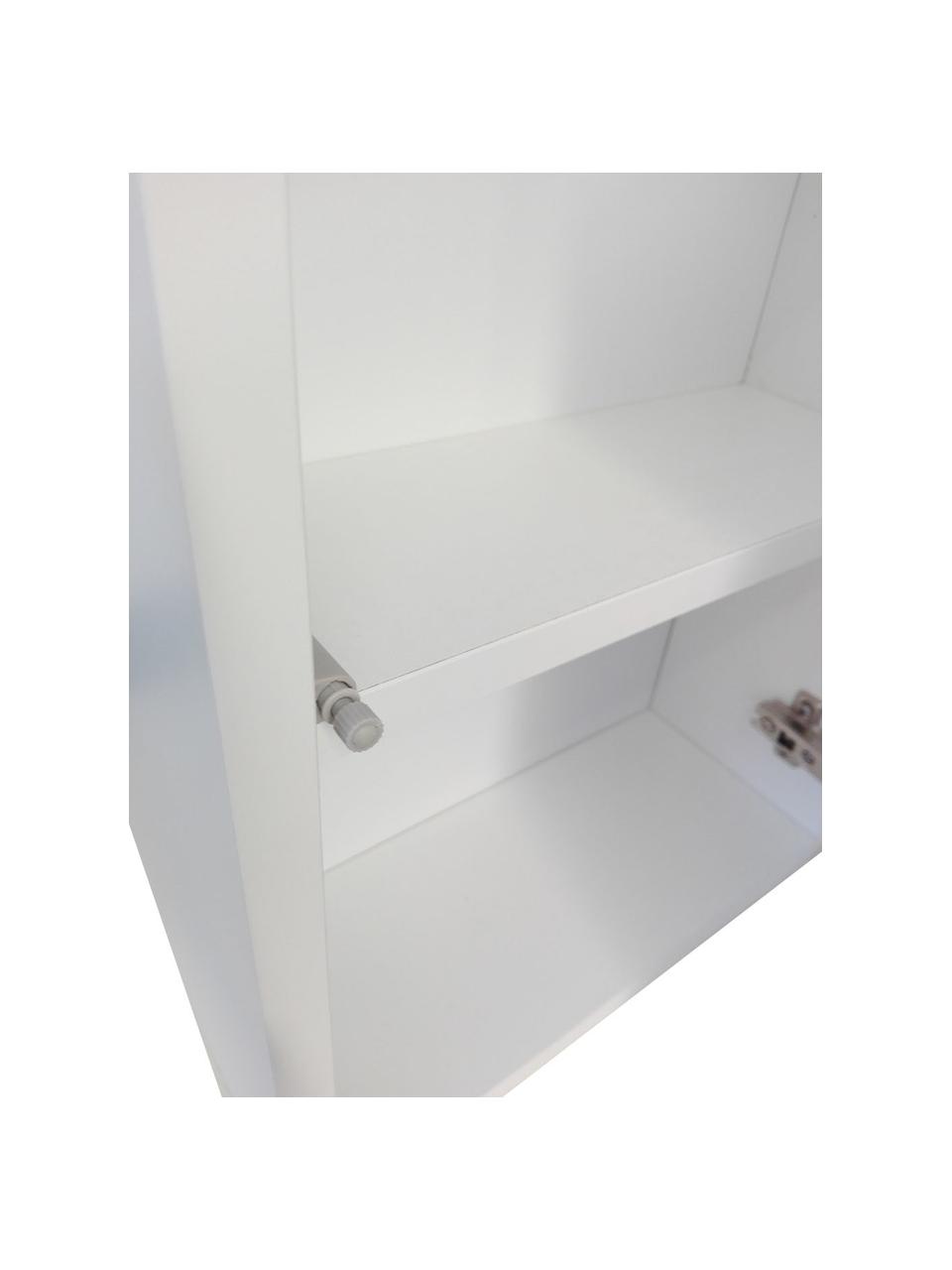 Mueble de baño de pared Perth, 35 cm, Aglomerado con lámina de resina de melamina, Blanco, An 35 x Al 48 cm