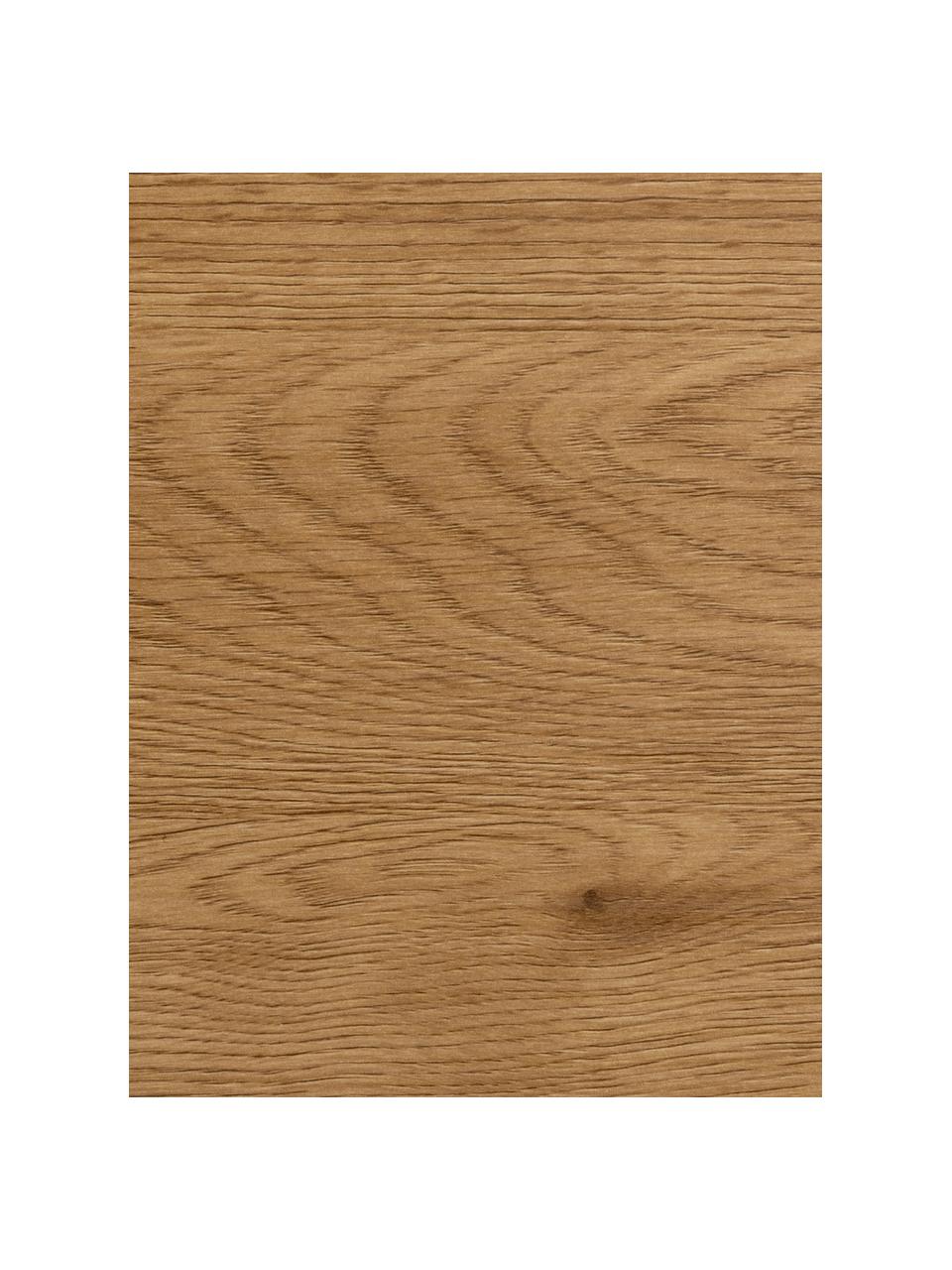 Grote wandrek Belfast, Frame: gepoedercoat metaal, Gelakt hout, B 191 x H 79 cm