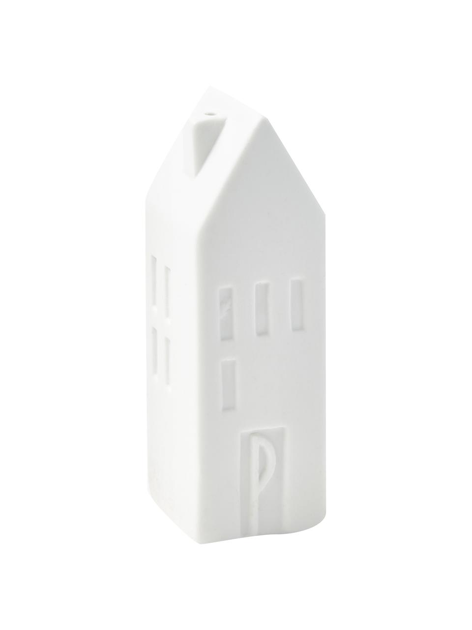 Salero y pimentero de porcelana Home, 2 uds., Porcelana, Blanco, An 3 x Al 9 cm