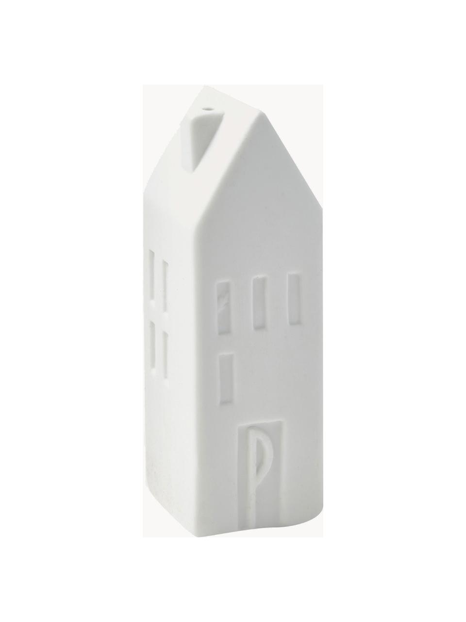 Salero y pimentero de porcelana Home, 2 uds., Porcelana, Blanco mate, An 3 x Al 9 cm