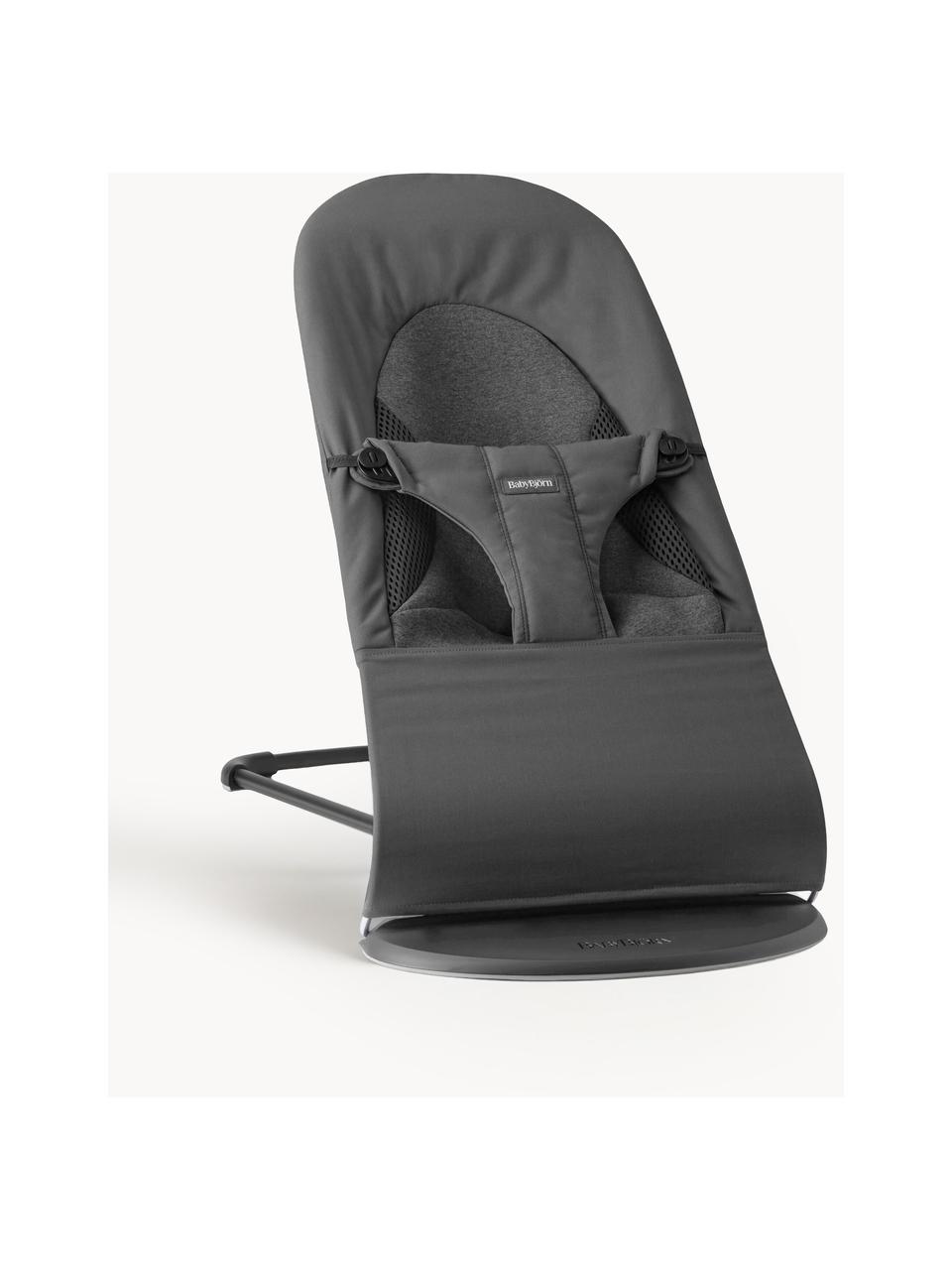 Babywippe Balance Soft, Gestell: 79 % Metall, 21 % Kunstst, Schwarz, B 35 x T 56 cm