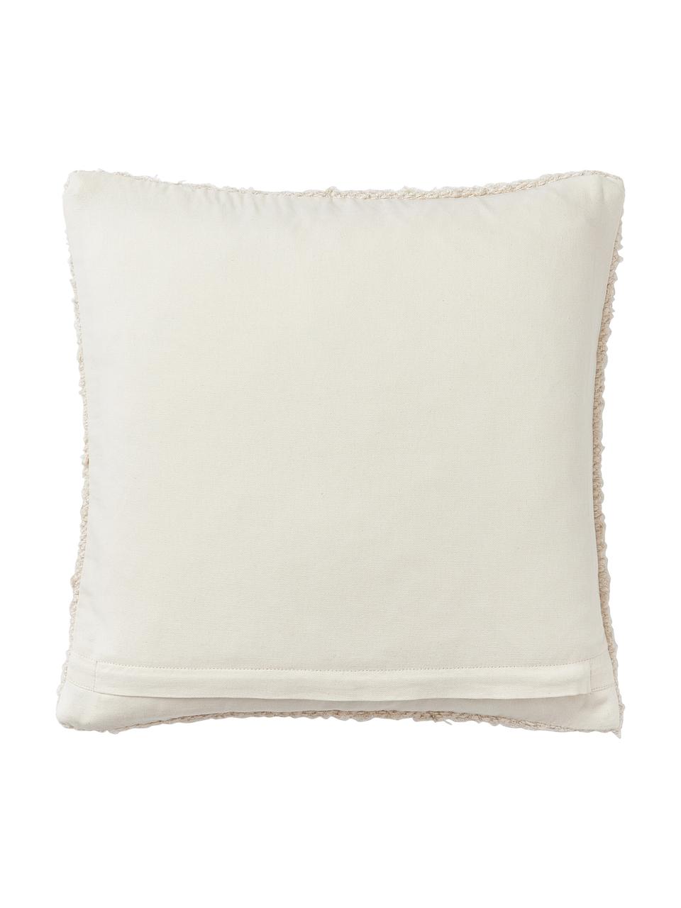 Povlak na polštář z hedvábí Rowan, Béžová, Š 45 cm, D 45 cm