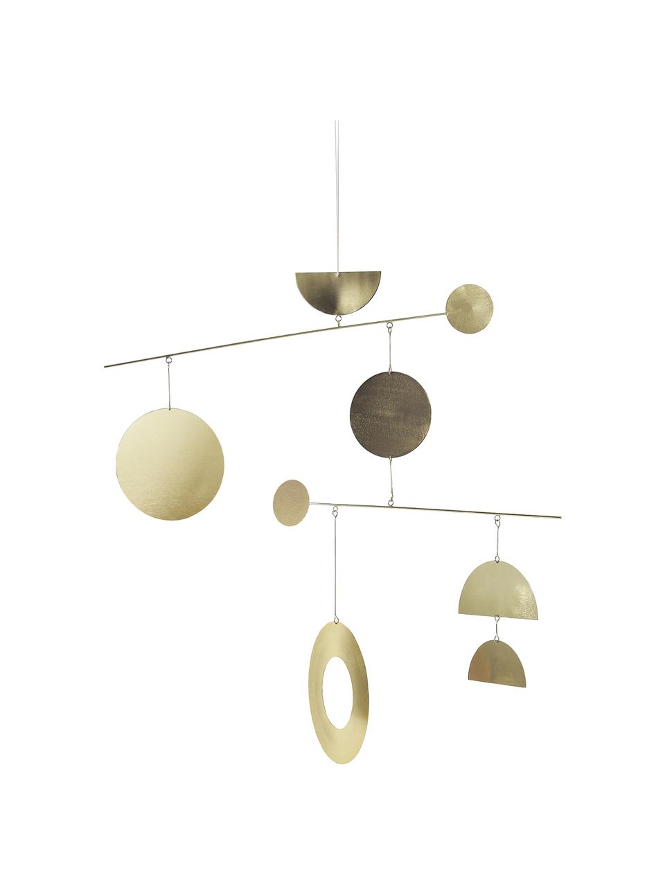 Giostrino acchiappa sogni Novalie, Metallo, Dorato, Larg. 80 x Alt. 82 cm