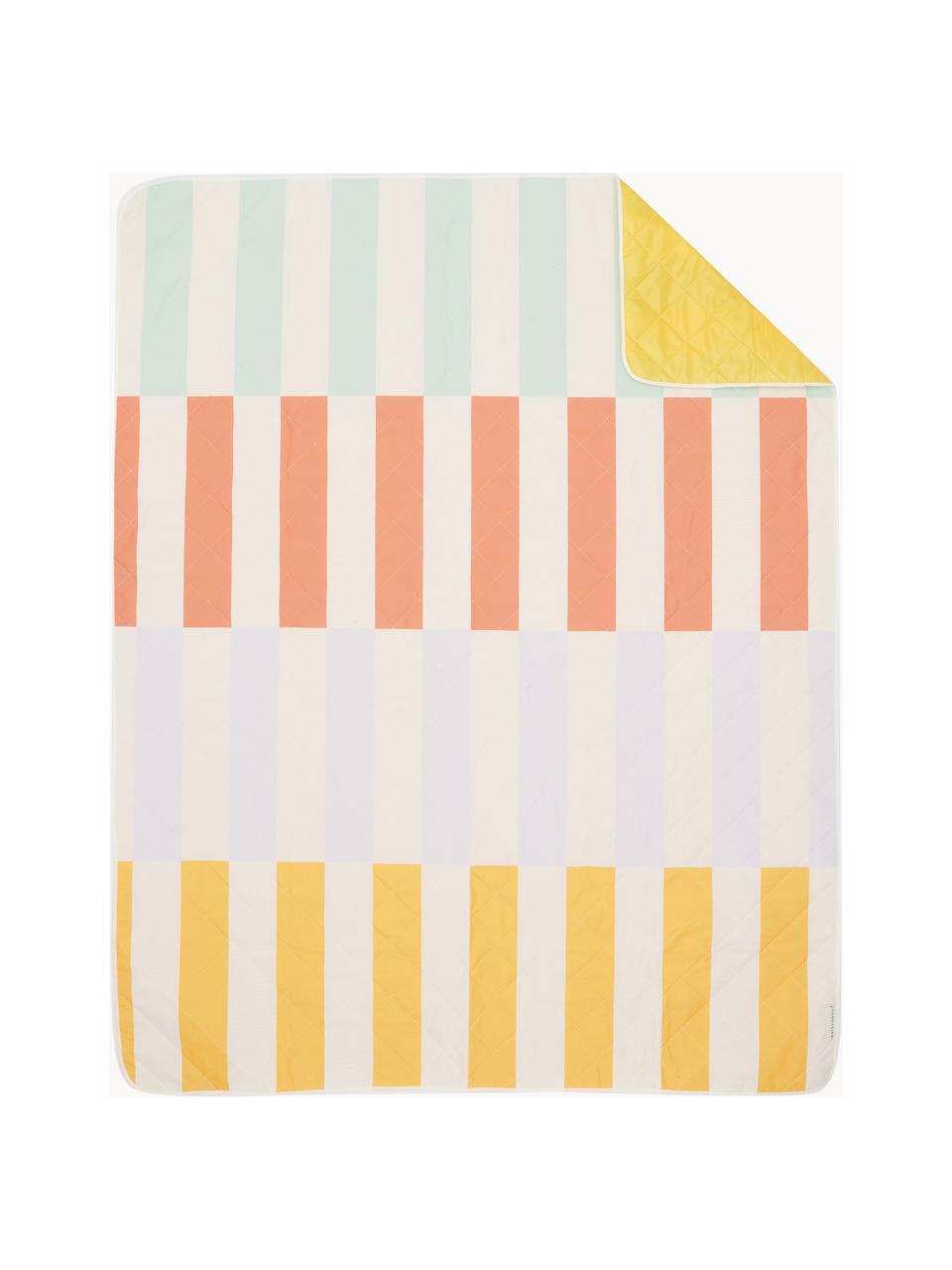 Strand- en picknickkleed Rio Sun, 100% polyester, Meerkleurig, patroon, B 140 x L 175 cm