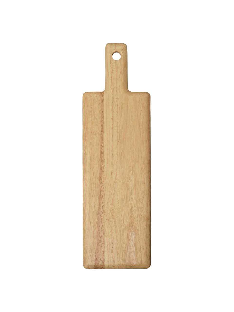 Tagliere in legno Wood Light, 51x15 cm, Legno, Beige, Lung. 51 x Larg. 15 cm