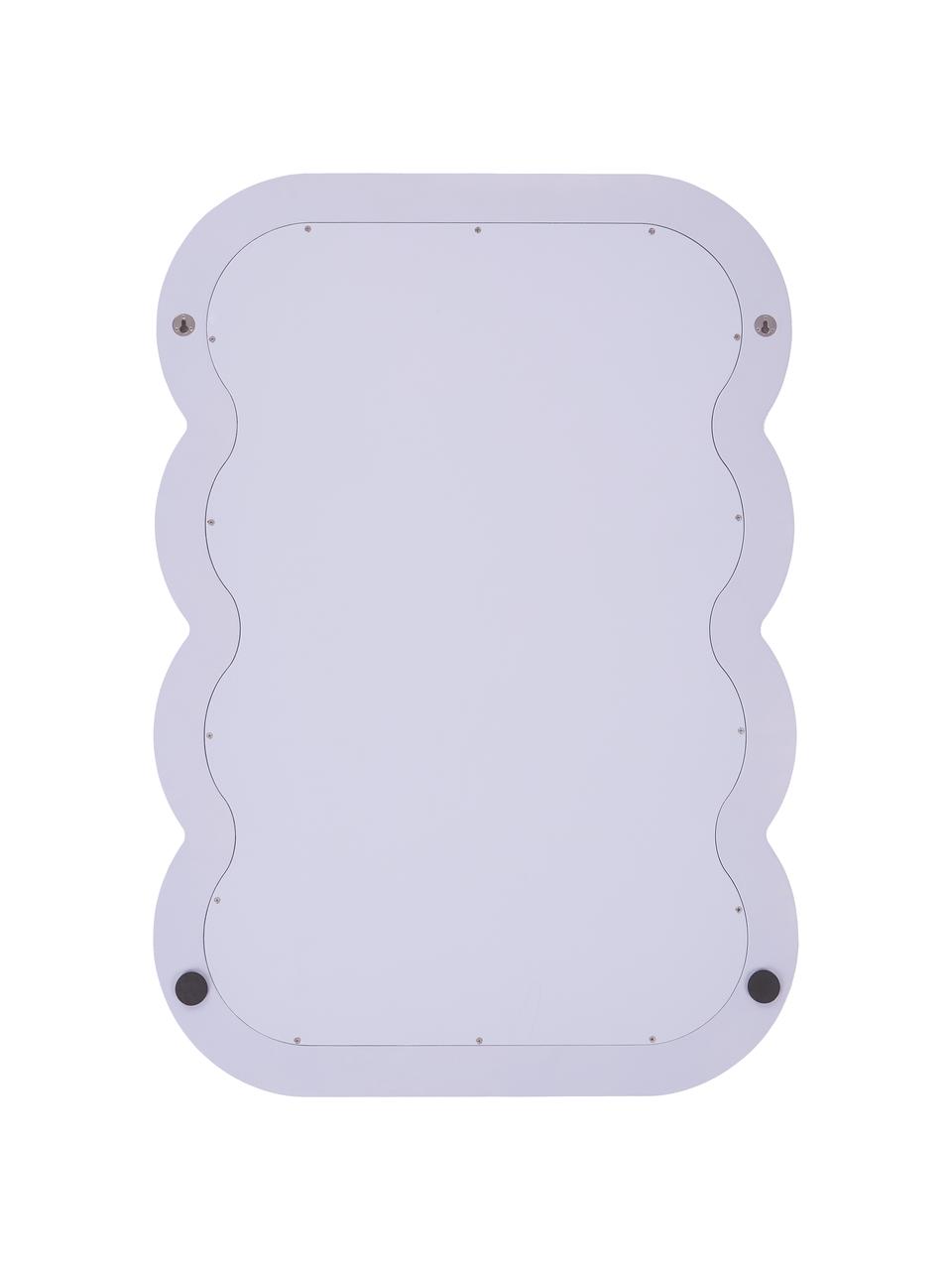 Espejo de pared Glenn, Parte trasera: tablero de fibras de dens, Espejo: cristal, Lila, An 70 x Al 100 cm