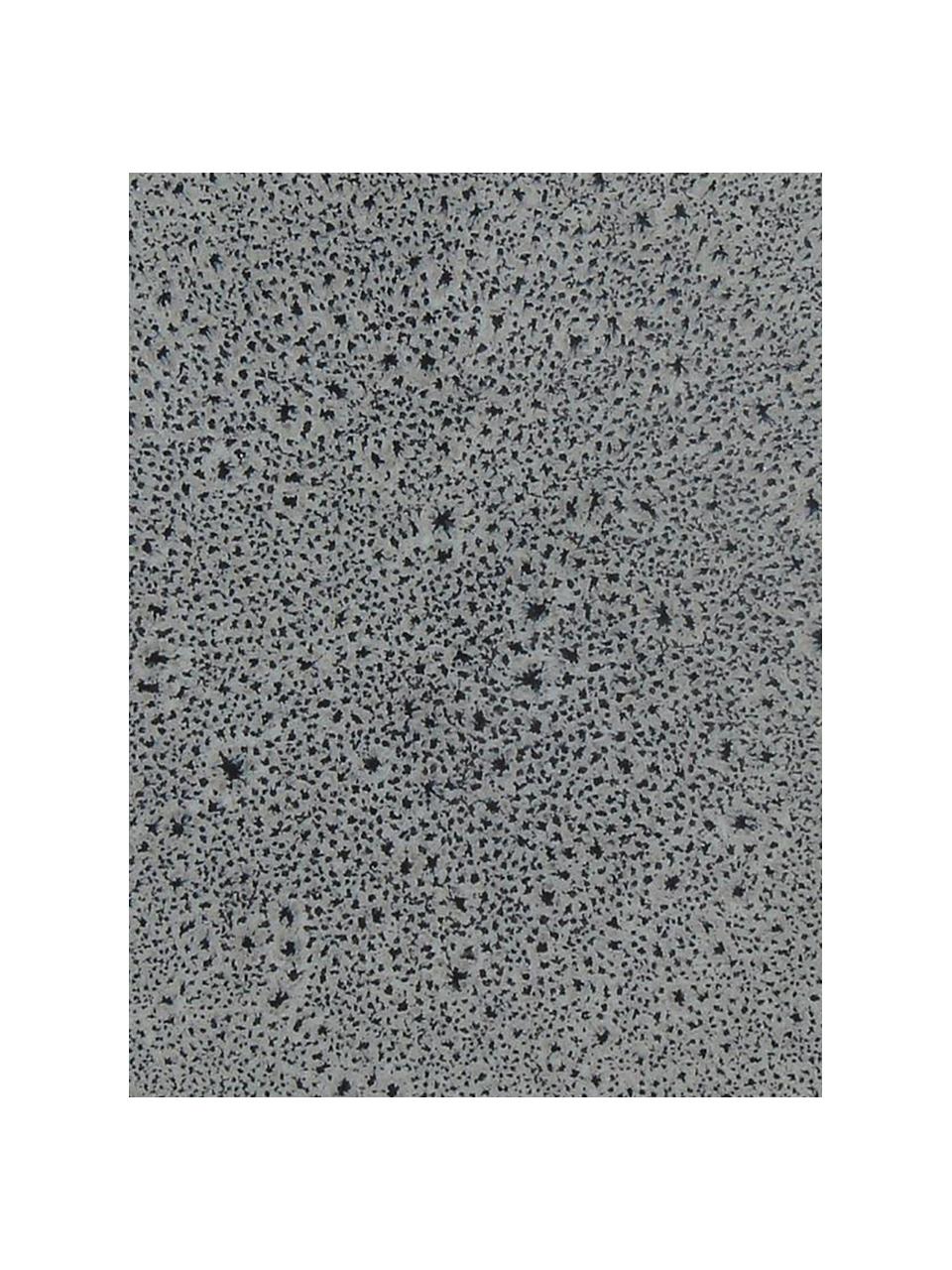 Piatto piano grigio scuro Mirha 4 pz, Terracotta, Grigio scuro, Ø 27 cm