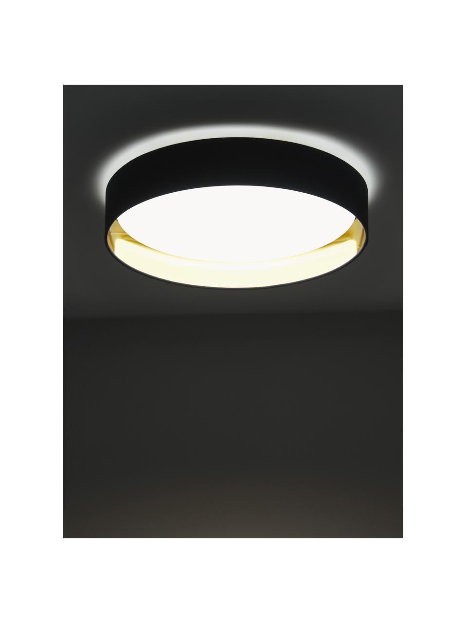 Lampa sufitowa LED Mallory, Ciemny niebieski, Ø 41 x W 10 cm