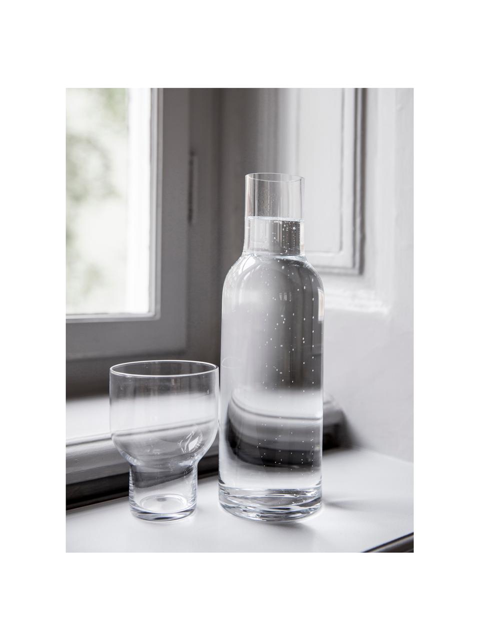 Bottiglia in vetro trasparente - 1 litro.