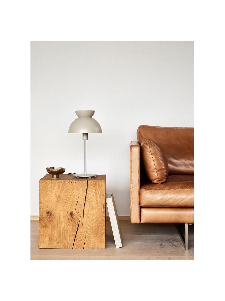 Designová stolní lampa Butterfly, Greige, matná, Ø 21 cm, V 40 cm