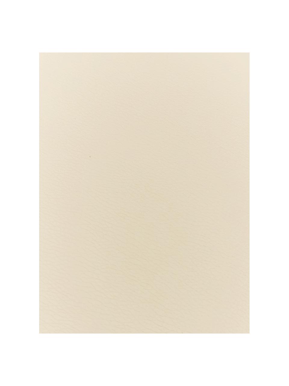 Tovaglietta americana in similpelle Pik 2 pz, Plastica (PVC), Beige chiaro, Larg. 33 x Lung. 46 cm